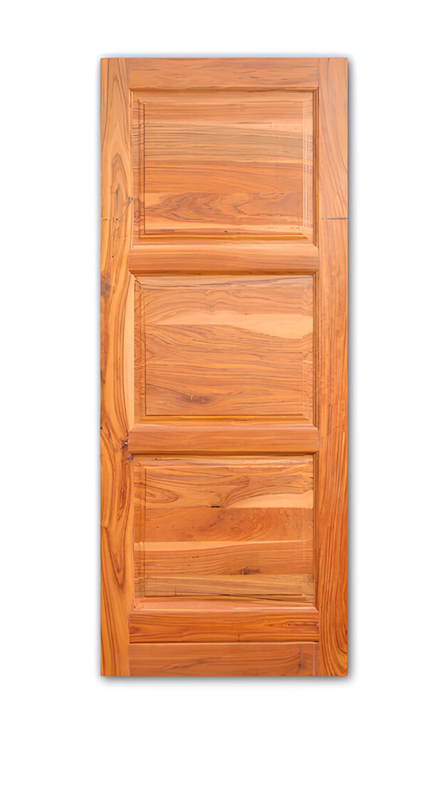 $220 - 3 panel horizontal Teak