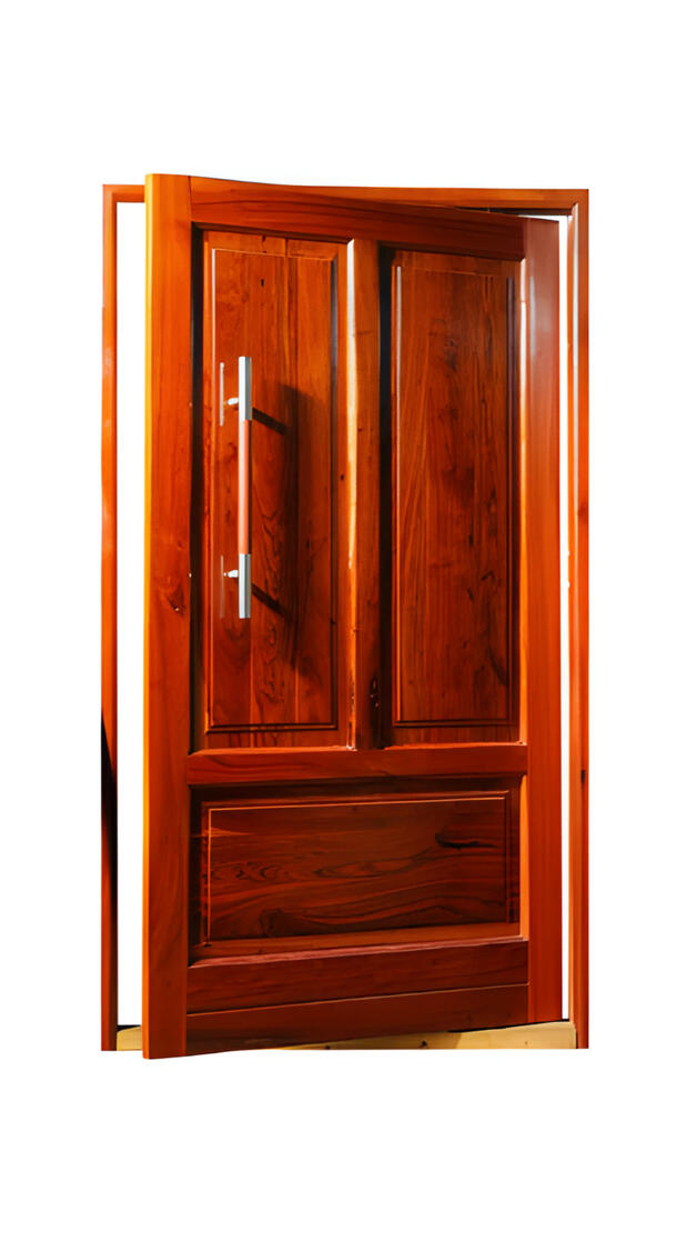 $830 - 3 Panel Teak Pivot